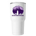 BFF Classic Logo Tumbler, a White Insulated Tumbler