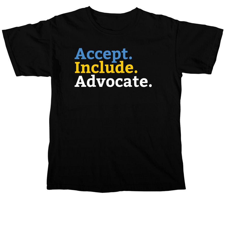 World Down Syndrome Day Swag, a Black Comfort Colors Unisex Tee