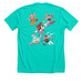 READY UP SQUAD (Back), a Heather Sea Green Premium Unisex Tee (back-view)