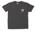 AFREF Logo Pocket Tee, Dark, a Pepper Comfort Colors Pocket Tee