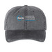 MnCA Hats&nbsp;, a Black Printed Pigment Dye Baseball Cap