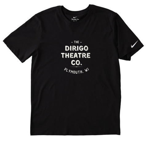 Retro Activewear, a Black Nike Dri-FIT Jersey Blend Performance Tee