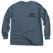 Rescue Ranger Hero Dog - Back Design, a Indigo Classic Long Sleeve Tee