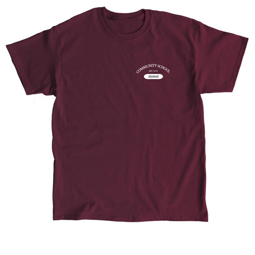 Alumni Apparel, a Maroon Classic Unisex Tee