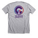 Not LEFT, Not RIGHT, a Athletic Heather Premium Unisex Tee (back-view)