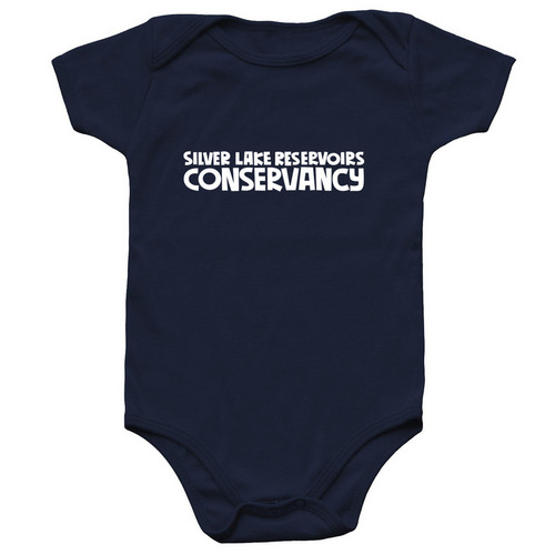 For the Well-dressed Eastside Infant&nbsp;, a Navy Infant Onesie