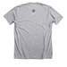 LCM Lettering Shirt, a Athletic Heather Premium Unisex Tee (back-view)