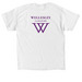 violet femmes (white) - Short & Long Sleeve, a White Classic Unisex Tee (back-view)