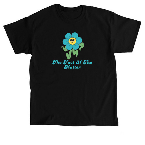 "The Fact Of The Matter" Groovy Tee, a Black Classic Unisex Tee