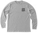 OMQG logo alternate (on back), a Athletic Heather Premium Long Sleeve Tee