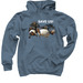 Save Us! American Tortoise Rescue, a Indigo Pullover Hoodie