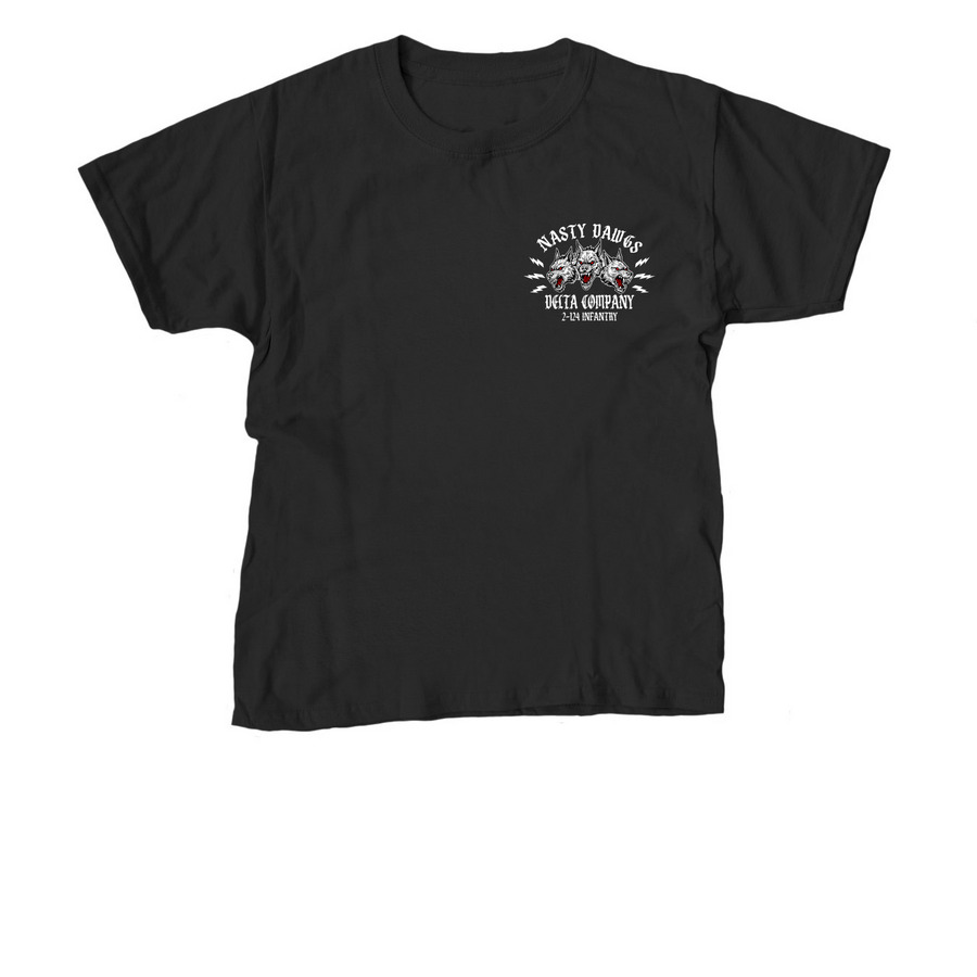 Reaper, a Black Youth Unisex Tee