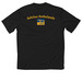 American Pilgrims on the Camino: quick-dry, a Black Classic Performance Tee (back-view)