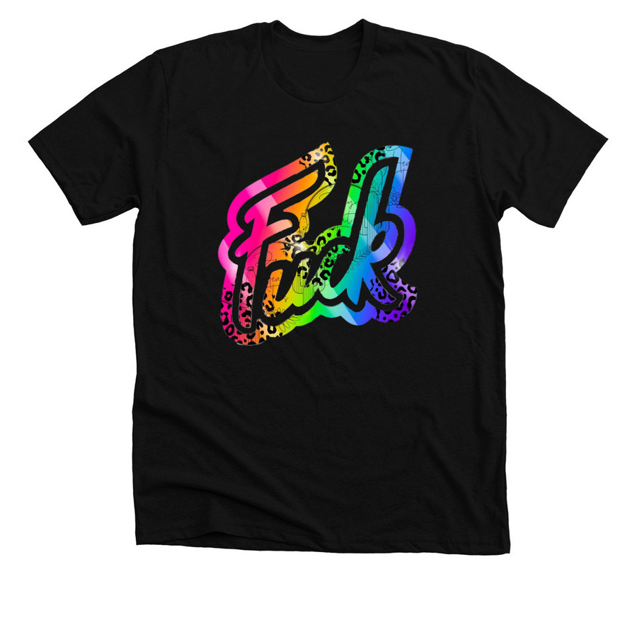 Fck, a Solid Black Blend Premium Unisex Tee