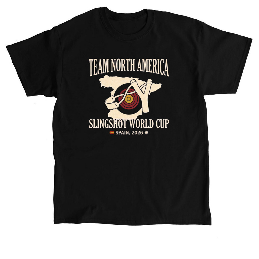 Team Tees 2, a Black Classic Unisex Tee
