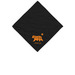 Pet Bandana, a Black Cotton Bandana