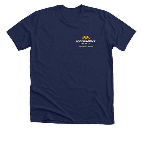 Navy Chest Design, a Solid Navy Blend Premium Unisex Tee