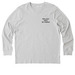 God Comes Where He's Wanted, a Cool Heather Grey Stanley/Stella Unisex Creator 2.0 Long Sleeve Tee