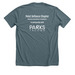 Owl Together Now 2026!, a Heather Slate Premium Unisex Tee (back-view)