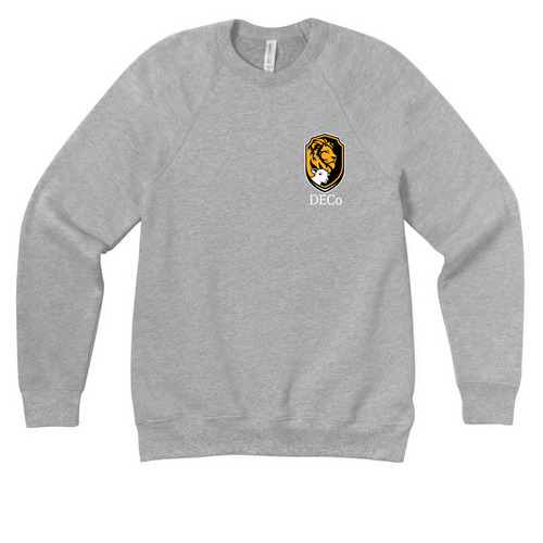 Rhetoric Gear, a Athletic Heather Premium Raglan Crewneck Sweatshirt