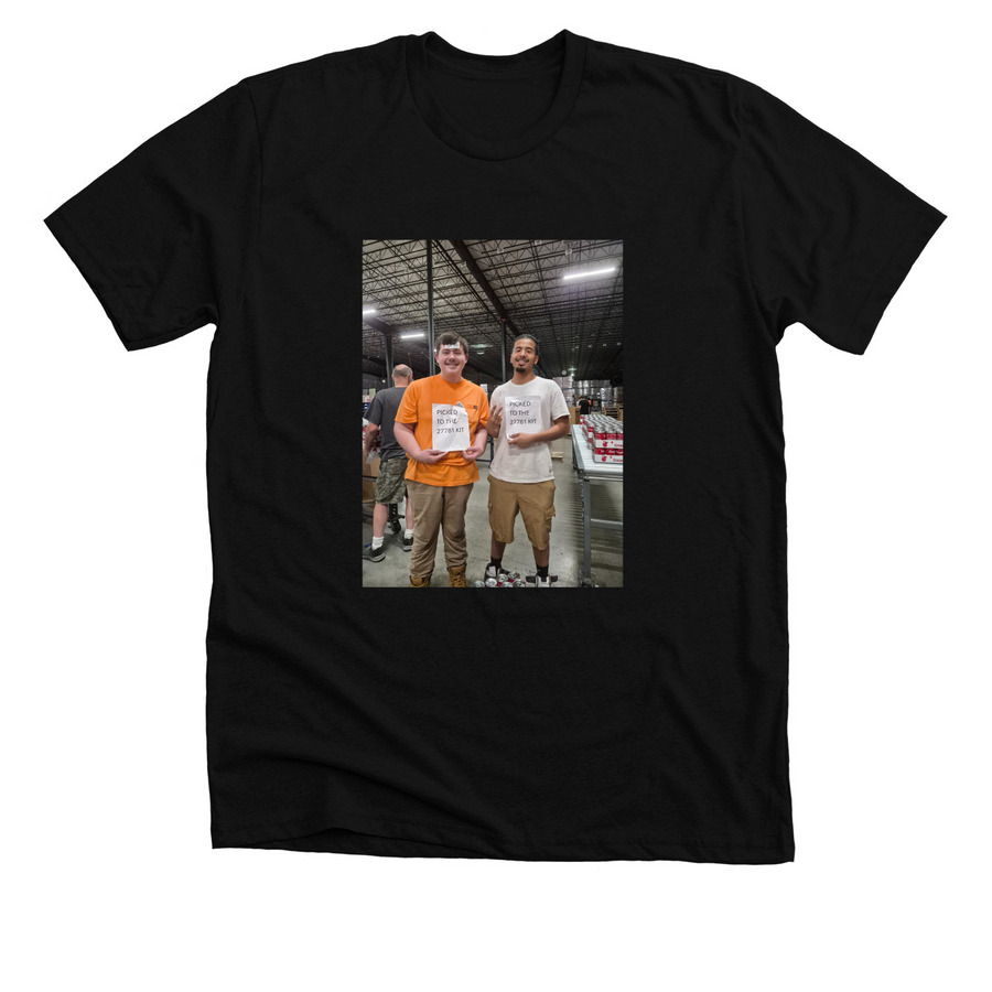 work buddies, a Solid Black Blend Premium Unisex Tee