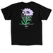 You Belong Here - White Logo, a Black Classic Unisex Tee (back-view)