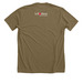 Le Bonheur Children's Hospital, a Heather Olive Premium Unisex Tee (back-view)