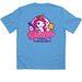 ODC Unicorns&nbsp;, a Carolina Blue Classic Performance Tee (back-view)