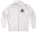 Zip Up Hoodie, a Cool Heather Grey Stanley/Stella Unisex Cultivator 2.0 Zip Up Hoodie
