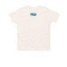 A Canvas of Culture at JQES, a Heather Natural Premium Youth Tee (back-view)