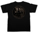 26-03C Shirt, a Black Comfort Colors Unisex Tee (back-view)