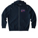 ARMS Front And CMA Back, a French Navy Stanley/Stella Unisex Cultivator 2.0 Zip Up Pullover Hoodie