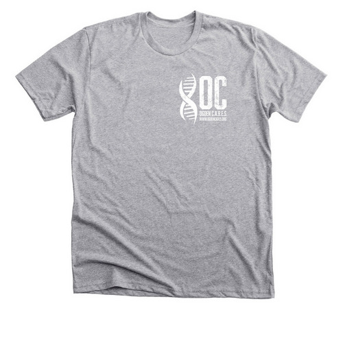 The OC (Ogden CARES), a Athletic Heather Premium Unisex Tee