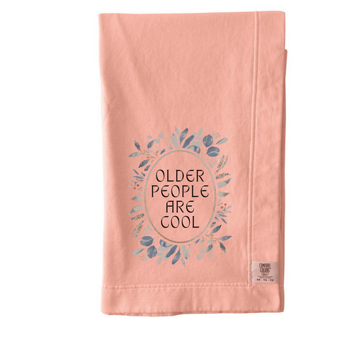 The BLANKET, a Peachy Comfort Colors Blanket