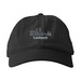 Hats, a Black Printed Eco Baseball Cap