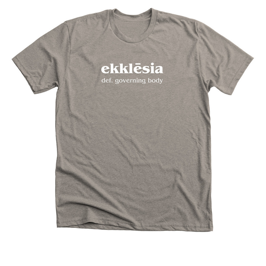 The Church, a Heather Stone Premium Unisex Tee