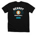 Adult Basketball Design, a Solid Black Blend Premium Unisex Tee