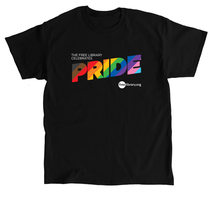 Free Library of Pride, a Black Classic Unisex Tee