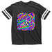 Fierce Lightning Dragons, a Vintage Smoke / White Football Jersey Tee