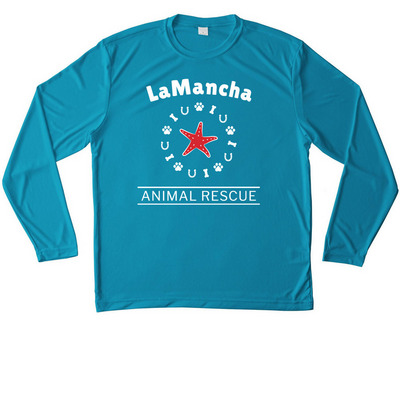RESCUE - Performance Products, a Atomic Blue Unisex Performance Long Sleeve Tee