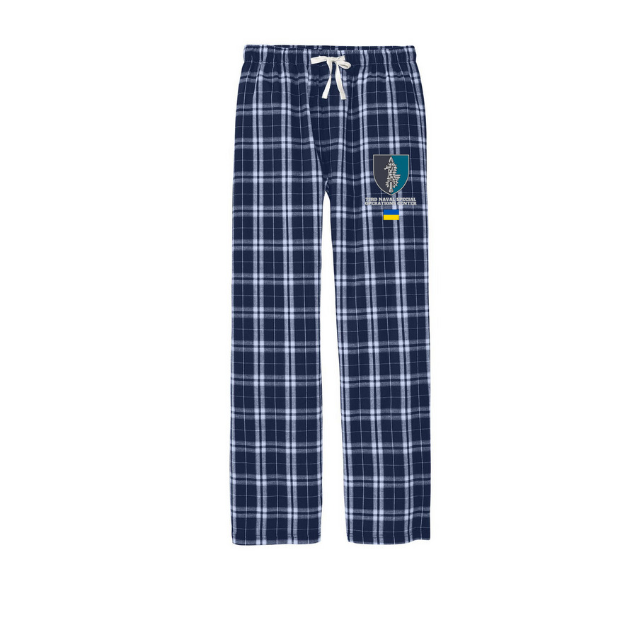 73rd Naval Spec Ops / SOF Joggers & Jammies, a True Navy Flannel Pajama Pant
