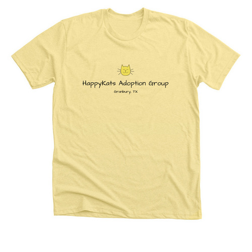 HappyKats 2022, a Heather Yellow Gold Premium Unisex Tee