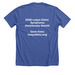 LDS Awareness Month 2026 Community Tee, a Solid True Royal Premium Unisex Tee (back-view)