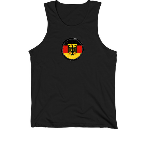 Bundesadler - tank top, a Black Premium Cotton Tank