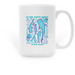 Be Mad, Create Change Mug, a White Large Coffee Mug