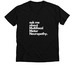MMN Awareness Month - February 2026, a Solid Black Blend Premium V-Neck Tee