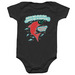 For future generations - baby onsie, a Black Infant Onesie
