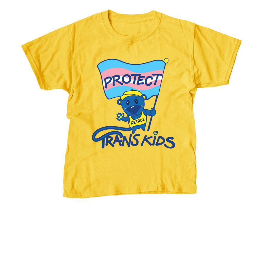 Protect Trans Kids, a Daisy Youth Unisex Tee