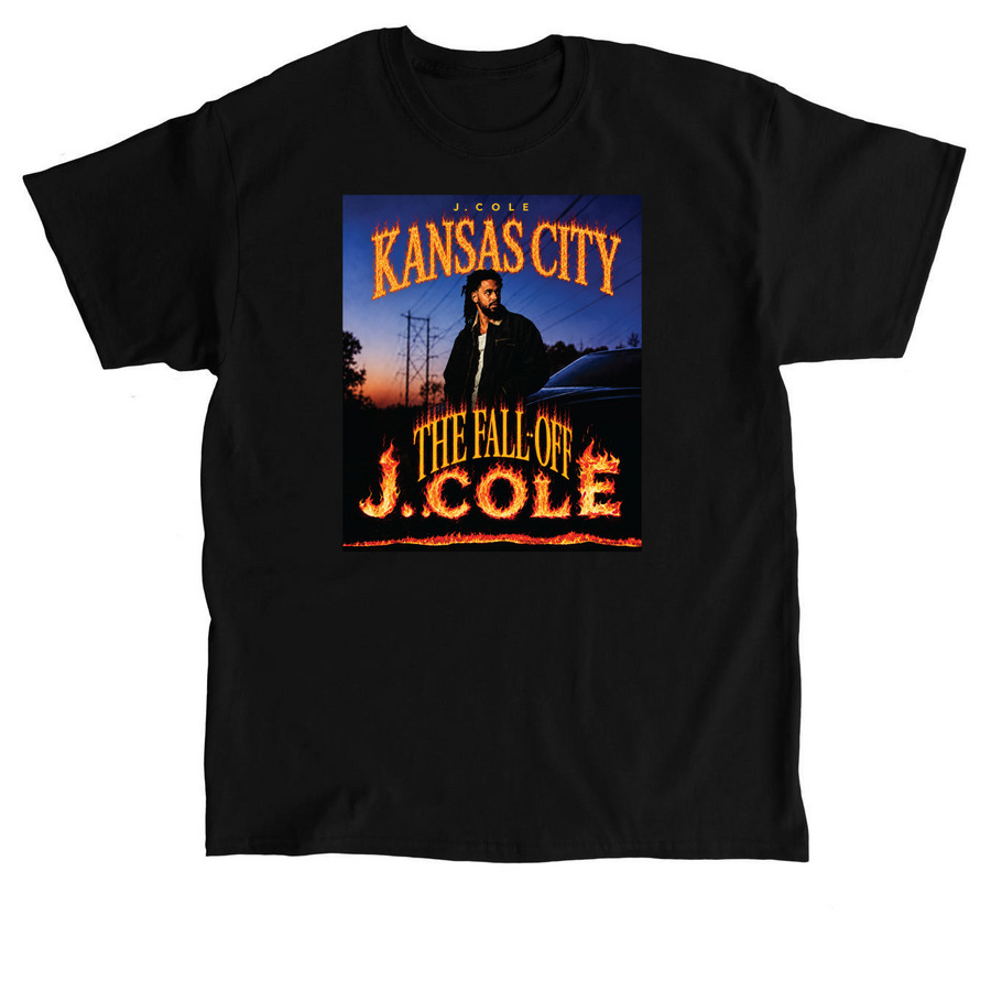 J Cole&nbsp;T-Mobile Center&nbsp;Merch -&nbsp;Kansas City, a Black Classic Unisex Tee