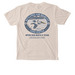 WWCC X KNGDMCO - HB PELI IVORY, a Ivory Comfort Colors Pocket Tee (back-view)